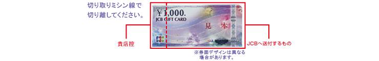ギフトカードお取り扱い画像