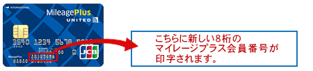 マイレージプラス会員番号について