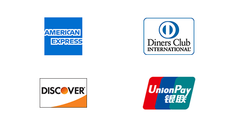 AMEX/Diners/DISCOVER /銀聯