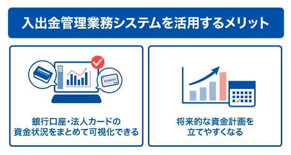 入出金管理業務システムを活用するメリット