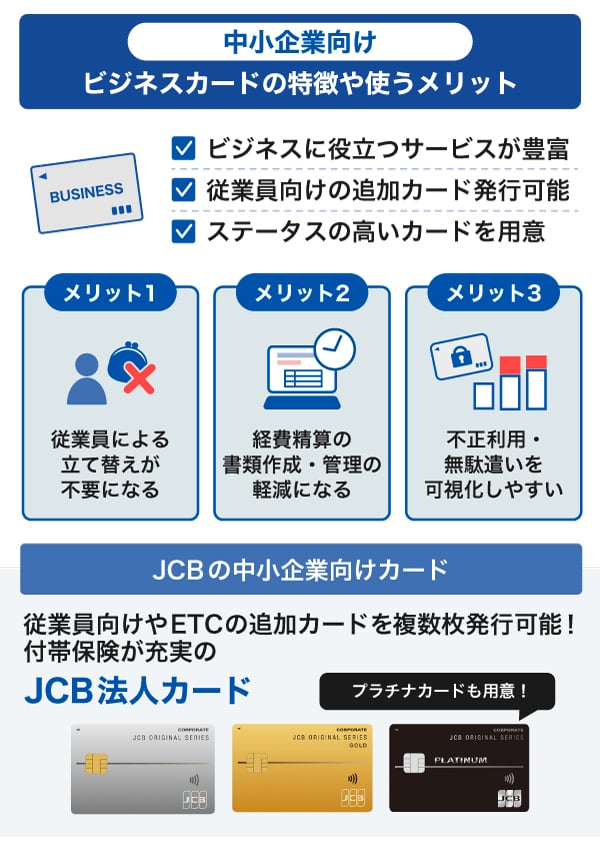 ［中小企業向け］ビジネスカードの特徴や使うメリット