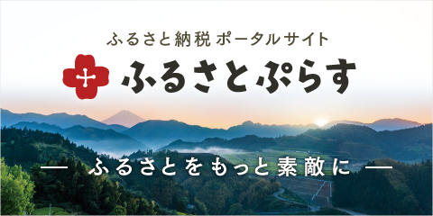 ふるさと納税ポータルサイト　ふるさとぷらす　－ふるさとをもっと素敵に－