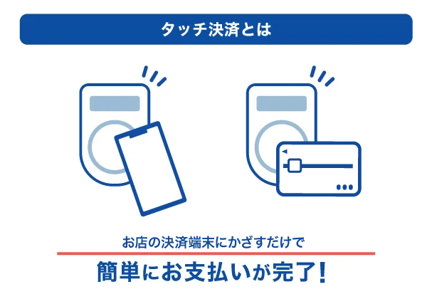 タッチ決済とは