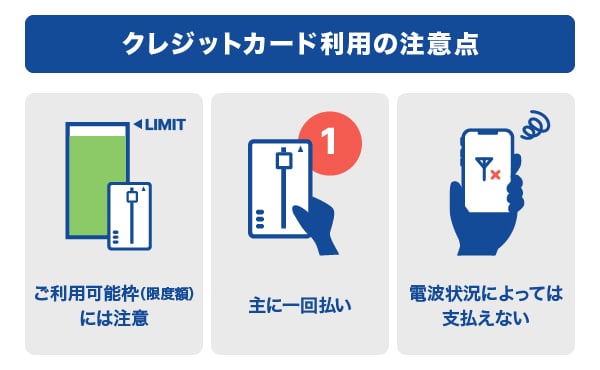 クレジットカードを使うときの注意点3つ