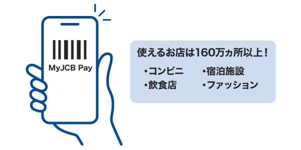 MyJCB Payが使える場所