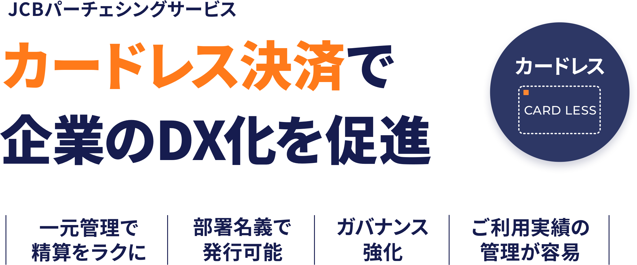 カードレス決済で企業のDX化を促進