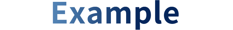 Example
