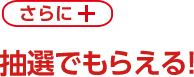 抽選でもらえる!