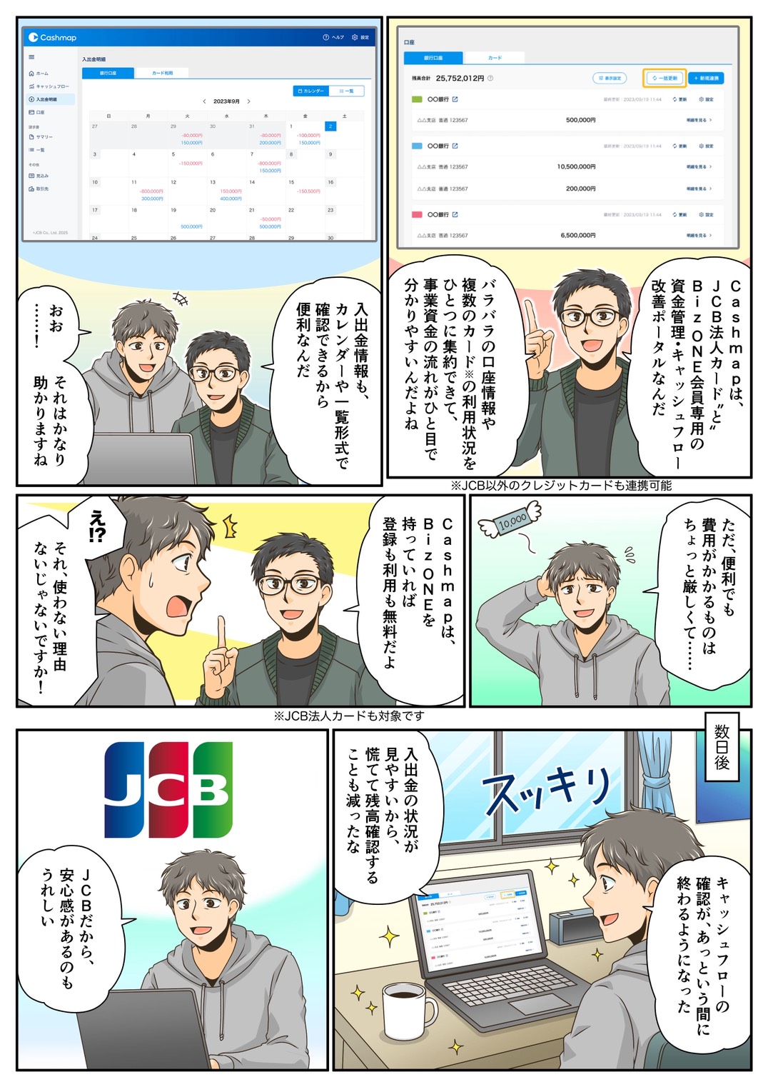 銀行口座連携編 2ページ目