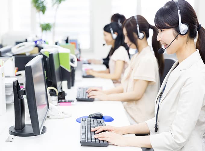 日本語対応だから困ったときも安心!海外でのサポートも充実。