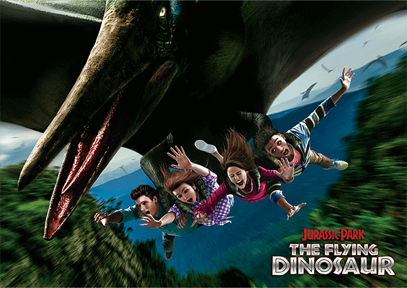 JURASIC PARK THE FLYING DINOSAUR