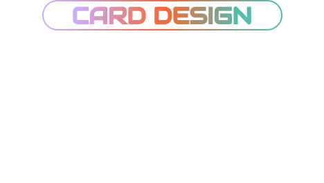 CARD DESIGN 3SKMと選ぶカードデザイン