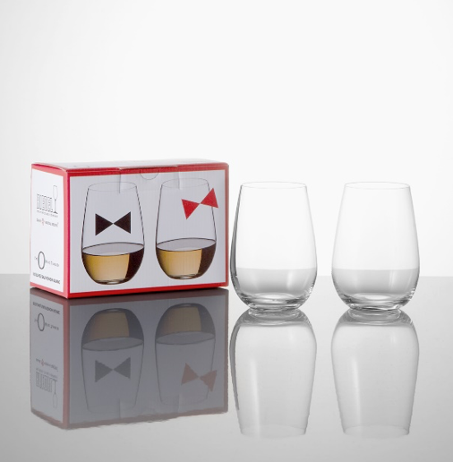 ユナイテッド航空ロゴ入り リーデル社製グラス（ペア）